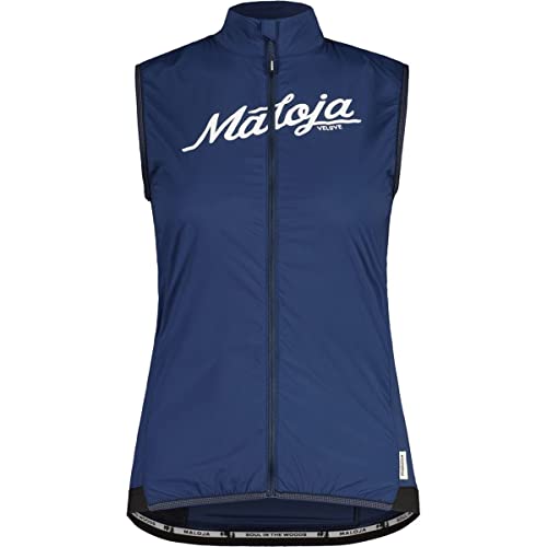 Maloja Damen Sechsm Weste Jacke, Mitternachtsblau, 38 von Maloja