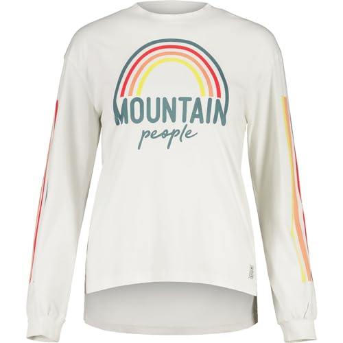 Maloja Damen StrahlkogelM. Longsleeve, Glacier Milk, M von Maloja