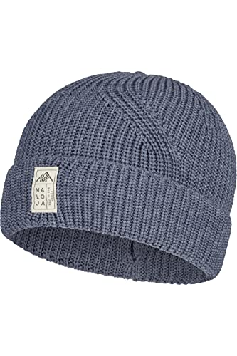 Maloja DruckhenM. Unisex Beanie 32606 OS One Size Blau von Maloja