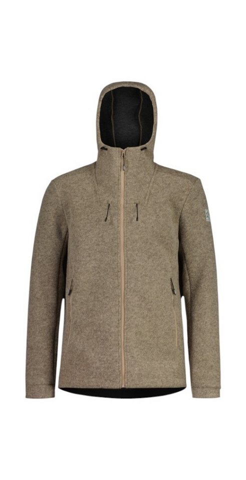 Maloja Fleecejacke AvisioM (mit Kapuze, Wolle) braun Herren von Maloja