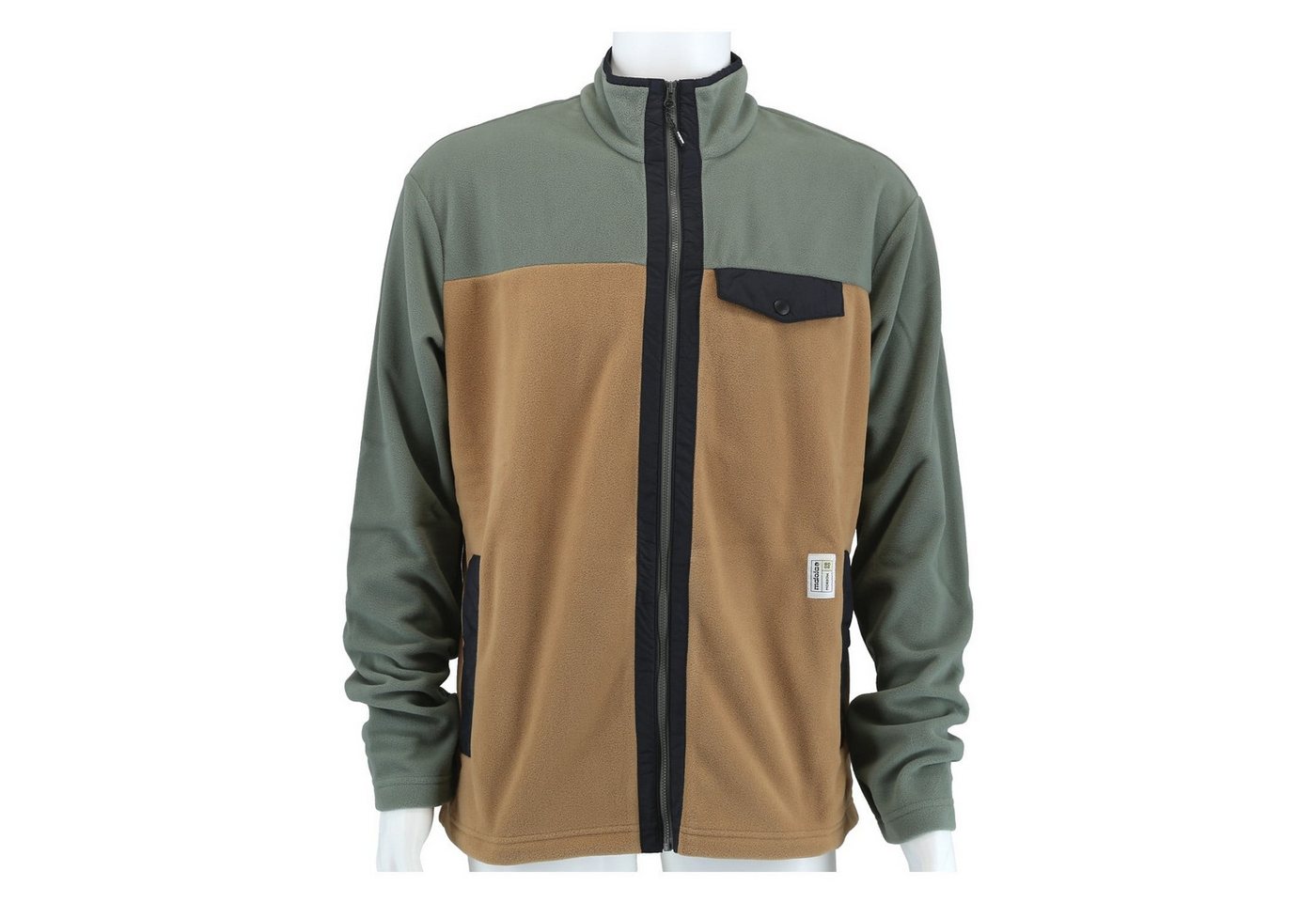 Maloja Fleecejacke RopiM Mountain Fleece (warm, bequem) claybraun/multi Herren von Maloja