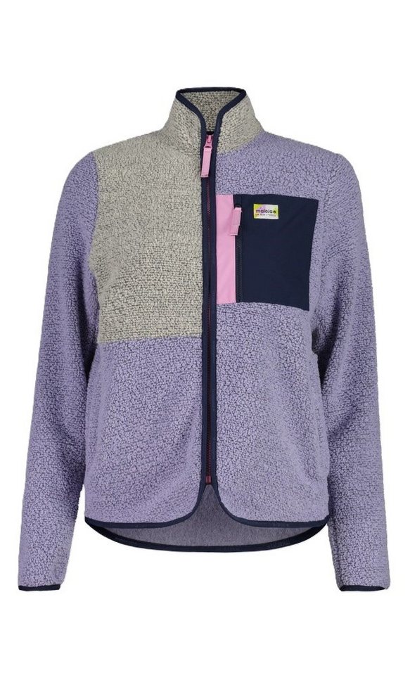 Maloja Fleecejacke VallettaM Mountain Fleece (Wolljacke, warm) purple/violett Damen von Maloja