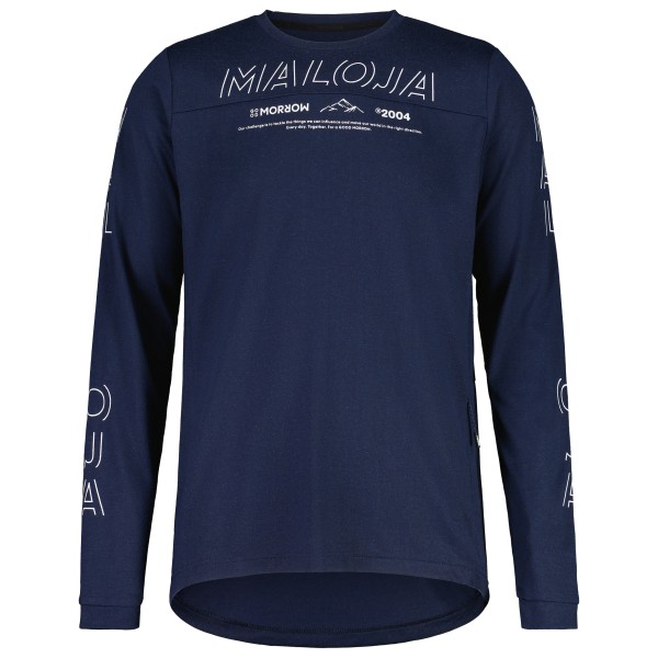 Maloja - HaunoldM. - Funktionsshirt Gr L blau von Maloja