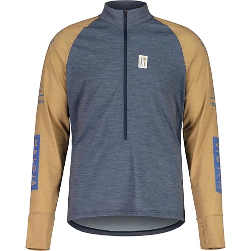 Maloja Herren BogoneM. Longsleeve, Night Sky Multi, S von Maloja