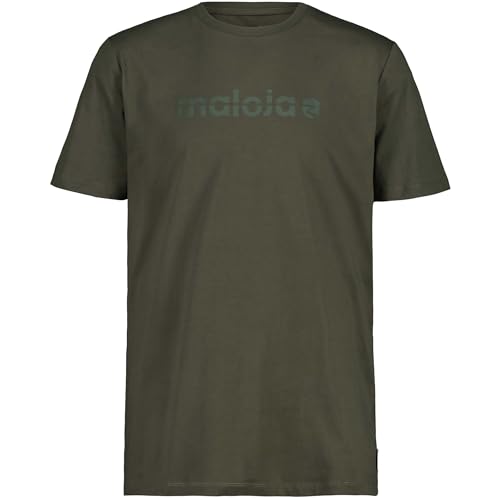 Maloja Herren BronzoloM. T-Shirt, Alpine Woods, XL von Maloja