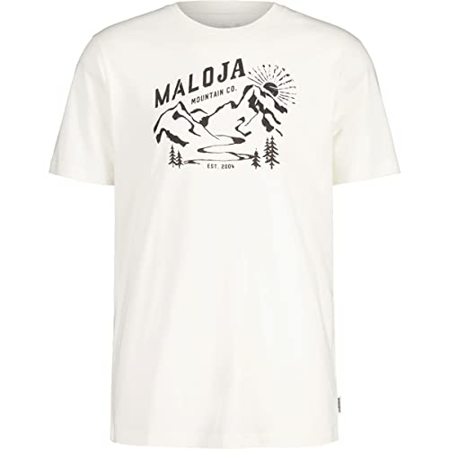 Maloja Herren KorabM. T-Shirt, Glacier Milk, L von Maloja