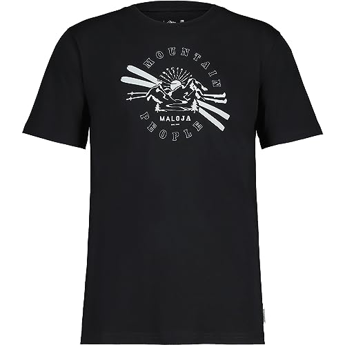 Maloja Herren PatteriolM. T-Shirt, Moonless, L von Maloja