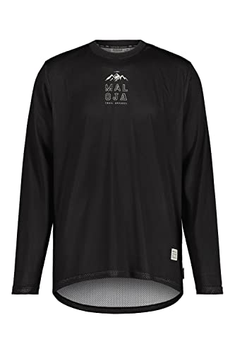 Maloja Herren ValendasM. Dirt Longsleeve, Moonless, XL von Maloja