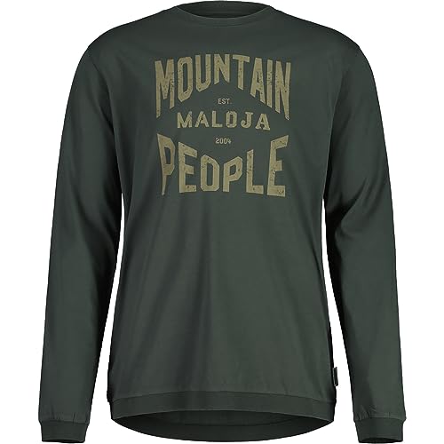 Maloja Herren VazzolerM. Longsleeve, deep Forest, S von Maloja