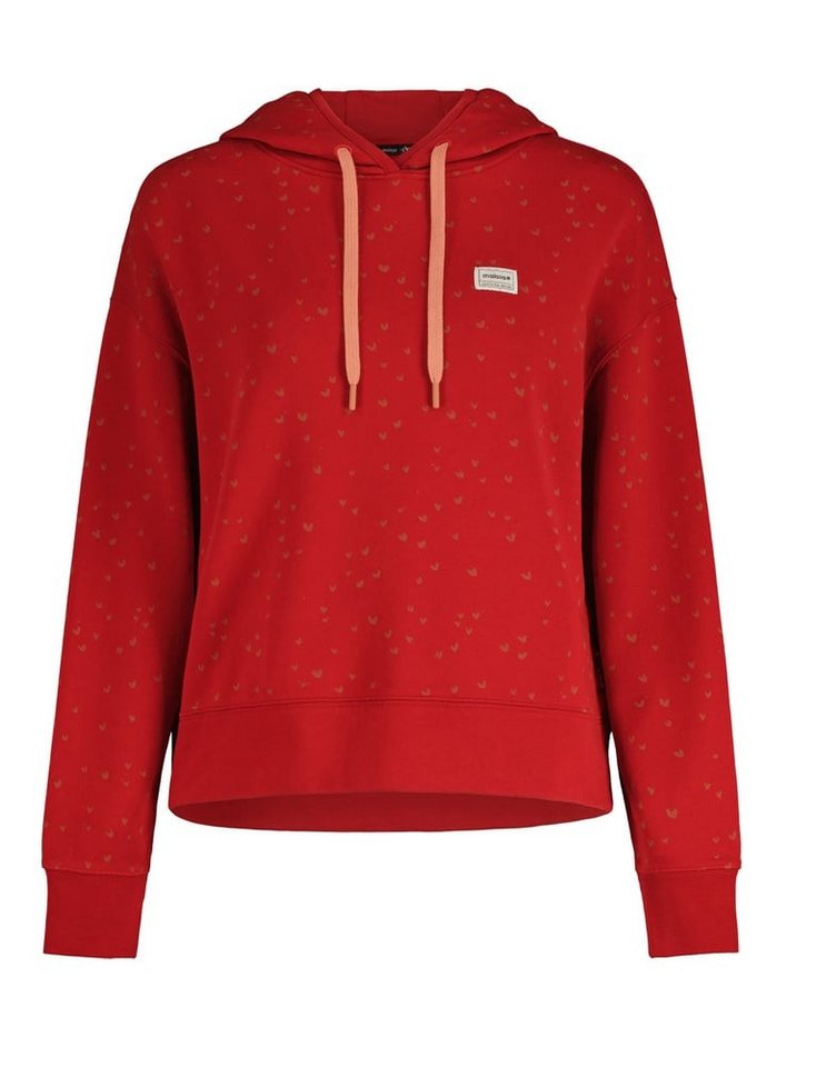 Maloja Kapuzenpullover Organic Sweat Hoody (Bio-Baumwolle) rot Damen von Maloja