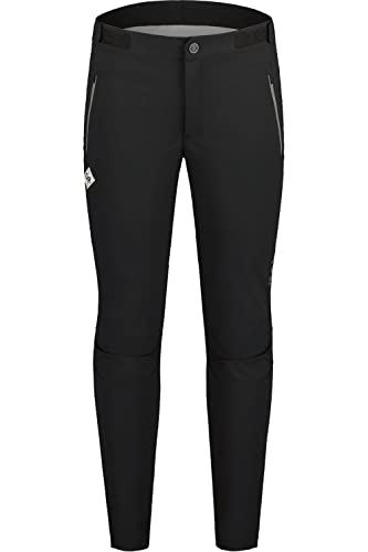 Maloja M Brinzulm. Hose Schwarz - Sportive atmungsaktive Herren Langlauf Hose, Größe L - Farbe Moonless von Maloja