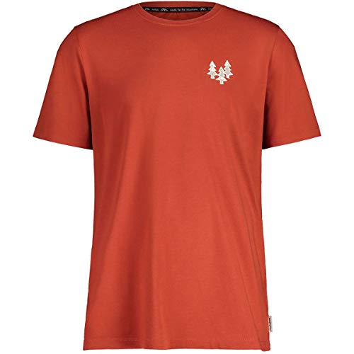 Maloja M Schlehenm. T-Shirt Rot, Herren T-Shirt, Größe L - Farbe Firebug von Maloja