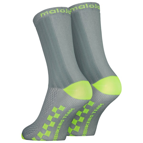 Maloja - PushbikersM. Aerosocks - Radsocken Gr 43-46 grau von Maloja