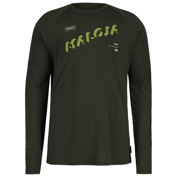 Maloja - RonconeM. - Merinoshirt Gr XL alpine woods von Maloja