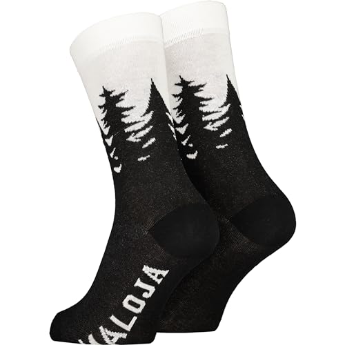 Maloja Unisex LabanM. Socken, deep black, 43|44|45|46 von Maloja