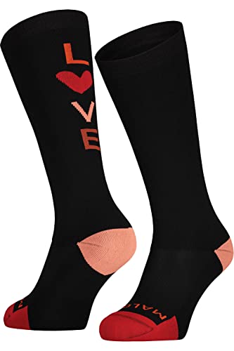 Maloja Vilpianm. Socken Schwarz - Vielseitige schnelltrocknende Sport-Socken, Größe EU 36-38 - Farbe Moonless Multi von Maloja