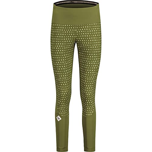 Maloja W Raukem. Leggings Grün - Funktionale Sportive Damen Multisport-Tights, Größe S - Farbe Moss Seeds von Maloja