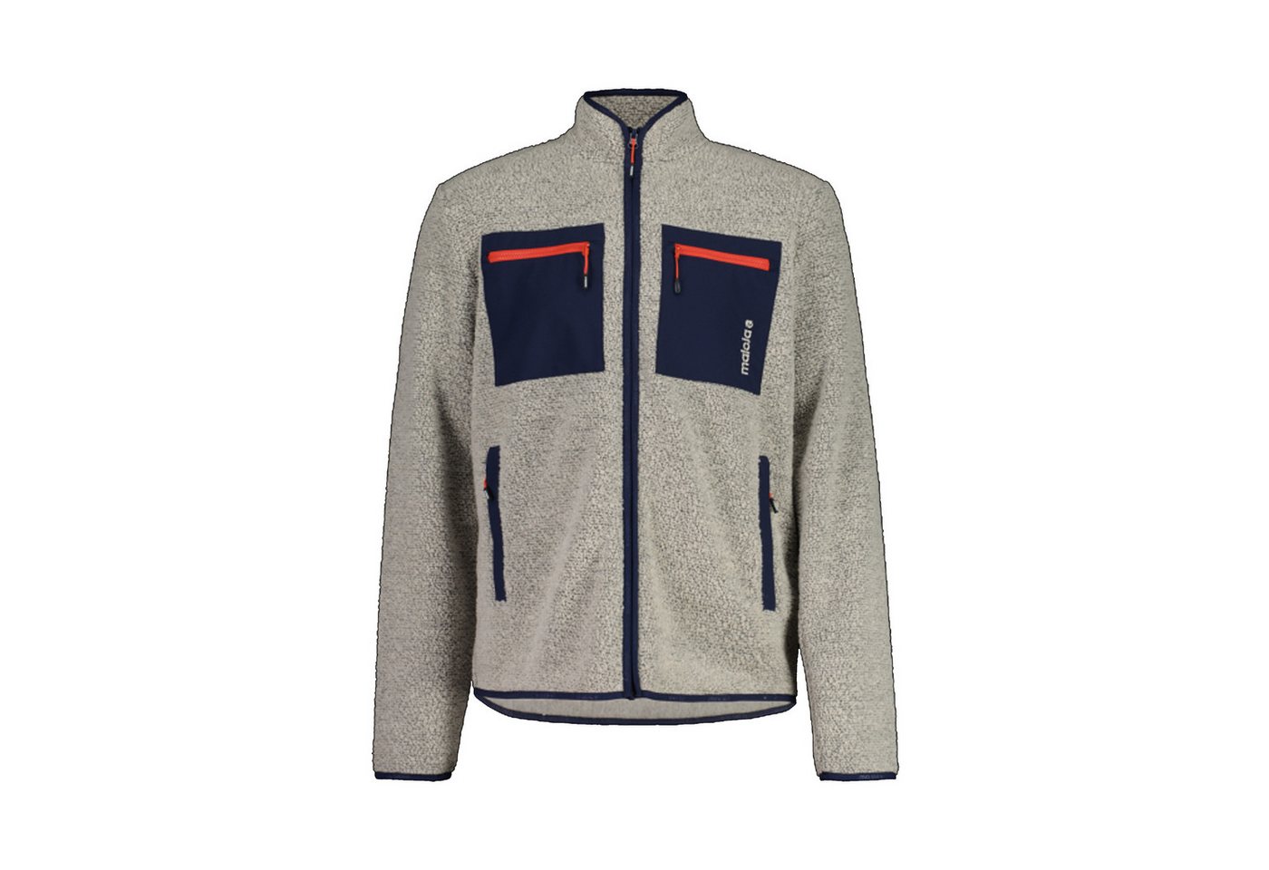 Maloja Wolljacke maloja SeloM - warme Teddy-Fleece-Jacke Herren von Maloja