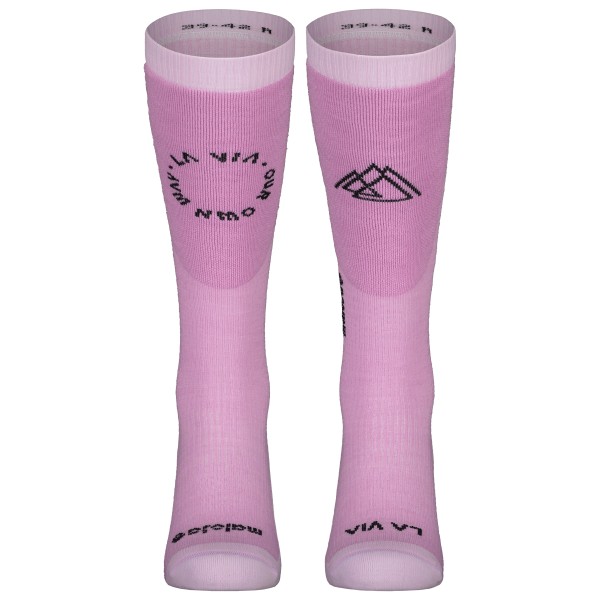 Maloja - Women's GiovoM. - Multifunktionssocken Gr 39-42 rosa von Maloja