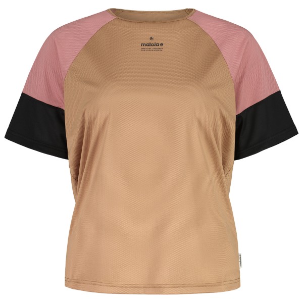 Maloja - Women's HochgasserM. - Radtrikot Gr L;M;S;XL;XS beige;oliv;weiß von Maloja