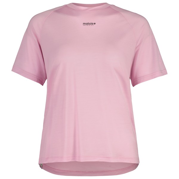 Maloja - Women's IllingM. - Merinoshirt Gr S rosa von Maloja