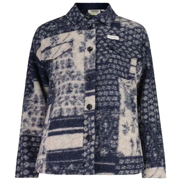 Maloja - Women's MoliniM. - Fleecejacke Gr L grau/blau Maloja - Women's MoliniM. - Fleecejacke Gr L grau/blau von Maloja