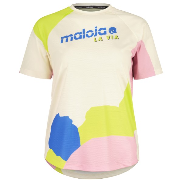 Maloja - Women's MontvalezanM. Multi 1/2 - Radtrikot Gr M weiß von Maloja