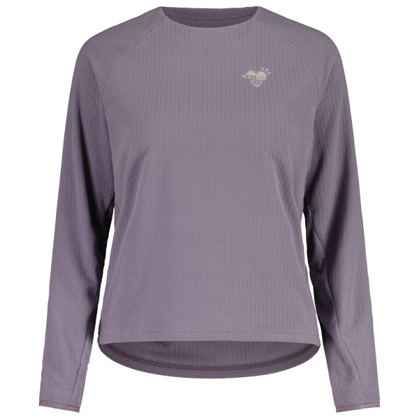 Maloja - Women's NimoneM. - Fleecepullover Gr XL grau/rosa von Maloja