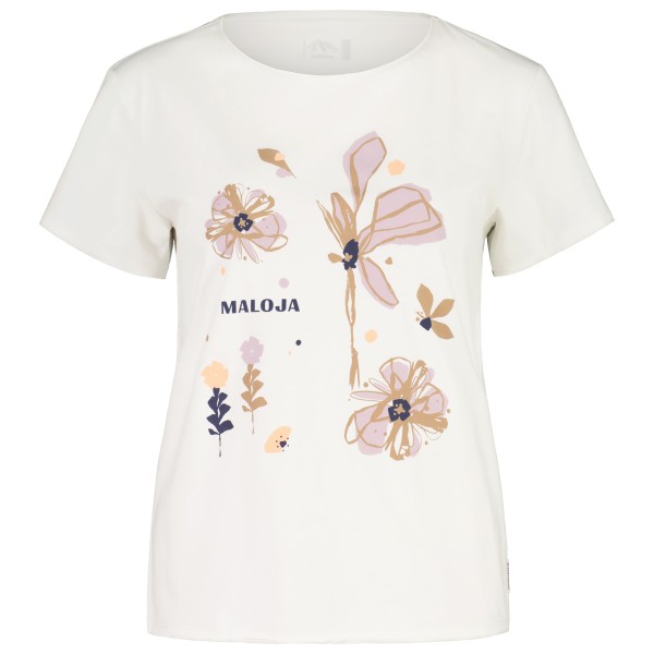 Maloja - Women's PadolaM. - T-Shirt Gr M weiß von Maloja