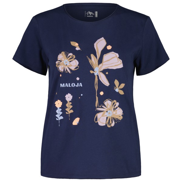 Maloja - Women's PadolaM. - T-Shirt Gr M blau von Maloja