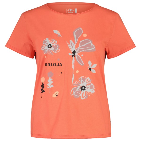 Maloja - Women's PadolaM. - T-Shirt Gr S rot von Maloja