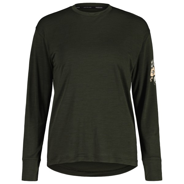 Maloja - Women's TjeldM. - Longsleeve Gr S schwarz/oliv von Maloja
