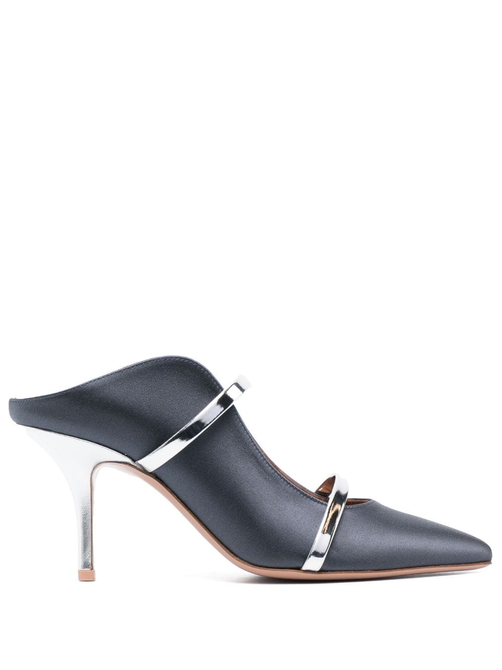 Malone Souliers Maureen Mules 70mm - Grau von Malone Souliers