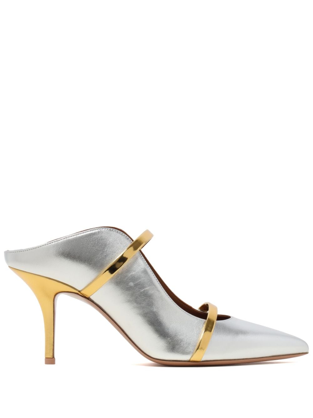 Malone Souliers 'Maureen' Mules - Silber von Malone Souliers