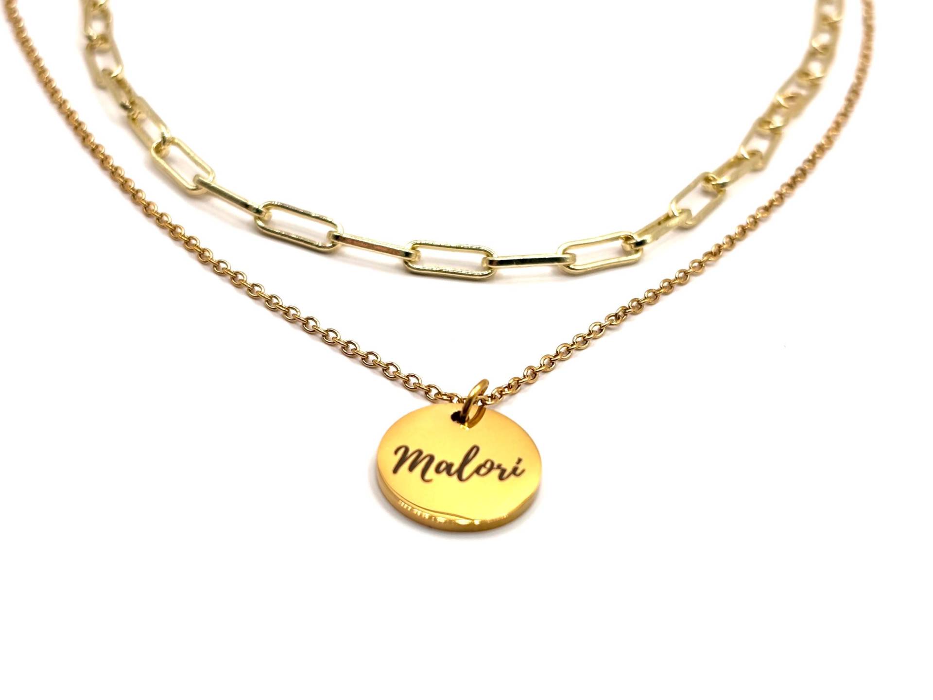 Malori-Kette Gold Malori-Kette Gold von Malorishopde