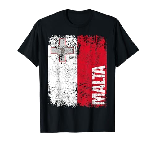MALTA Flagge | Damen Herren Kinder MALTA T-Shirt von Malta Family Shop