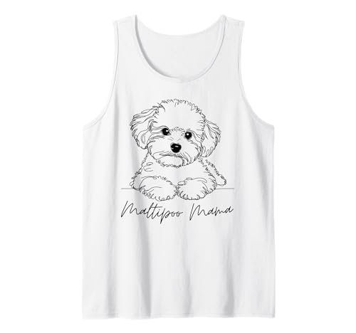 Maltipoo Mama Maltipoo Mama, niedliches Strichbild für Hunde, künstlerisch Tank Top Maltipoo Mama Maltipoo Mama, niedliches Strichbild für Hunde, künstlerisch Tank Top von Maltipoo Lover Beautiful Dog Art Gift Design