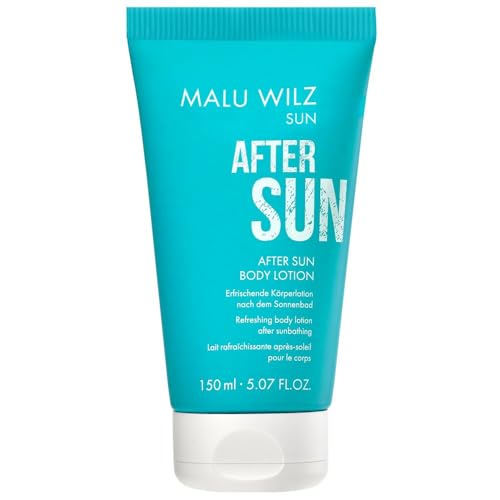 Malu Wilz After Sun Bodylotion Damen 150ml I Sonnenschutz & Hautpflege I Sanfte Körperpflege nach dem Sonnenbad I Mit Aloe Vera Extrakt für gestresste Haut I Vegan von Malu Wilz