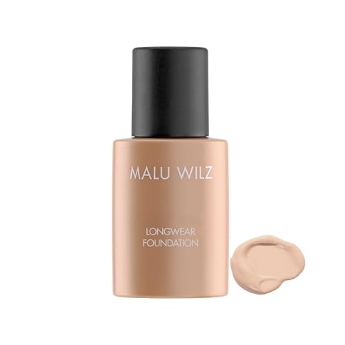 Malu Wilz Longwear Foundation Make up Nr.17 Almond 30ml - Camouflage Creme, Concealer - kaschiert kleine Fältchen, Erfrischter Teint, die Basis für das perfekte Make-up Malu Wilz Longwear Foundation Make up Nr.17 Almond 30ml - Camouflage Creme, Concealer - kaschiert kleine Fältchen, Erfrischter Teint, die Basis für das perfekte Make-up von Malu Wilz