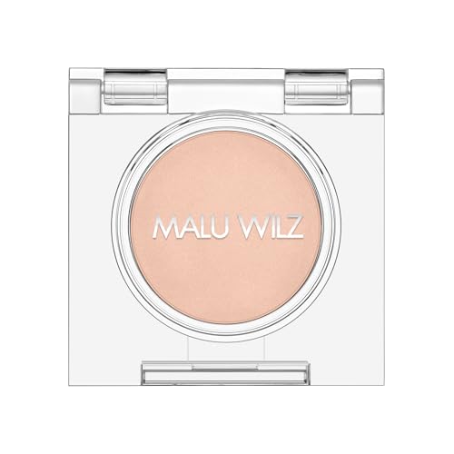 Malu Wilz Velvet Eyeshadow Nr. 04 Matt Soft Cotton - Federleichter Lidschatten wasserfest mit samtiger Textur, Multidimensionales Finish für das perfekte Augen Make-up von Malu Wilz