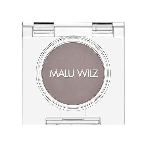 Malu Wilz Velvet Eyeshadow Nr. 24 Matt Chocolate - Federleichter Lidschatten wasserfest mit samtiger Textur, Multidimensionales Finish für das perfekte Augen Make-up von Malu Wilz