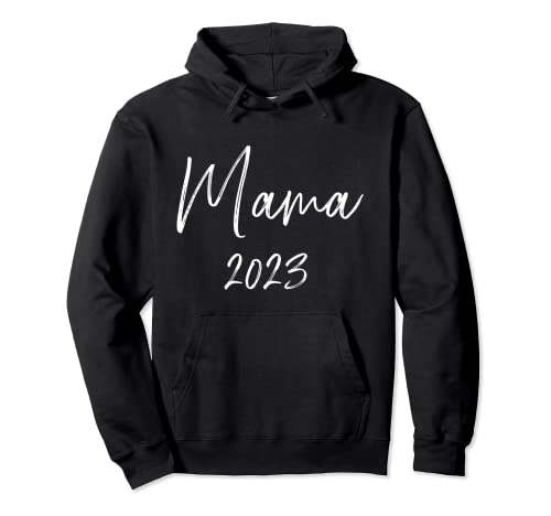 Mama 2023 Schwangerschaft verkünden Pullover Hoodie von Mama 2023 Shop