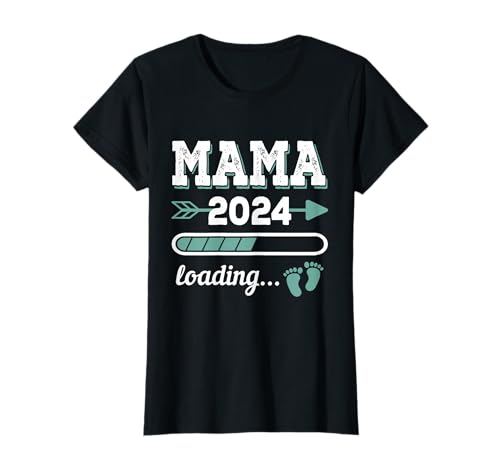 Mama 2024 Loading Werdende Mama Zukünftige Mutter 2024 T-Shirt Mama 2024 Loading Werdende Mama Zukünftige Mutter 2024 T-Shirt von Mama 2024 Loading Schwangerschaft Geburt Frauen