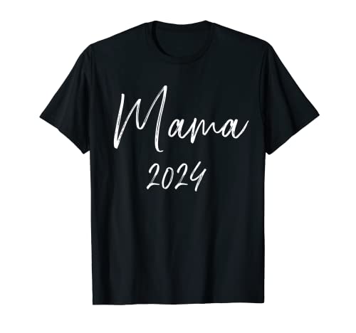 Mama 2024 Schwangerschaft verkünden T-Shirt von Mama 2024 Shop