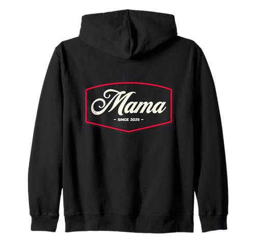 Mama 2025 Mami Mom Muttertag Geburt Mutter Entbindung Baby Kapuzenjacke von Mama 2025 Geschenke für Mom Mommy Mutter Mutti