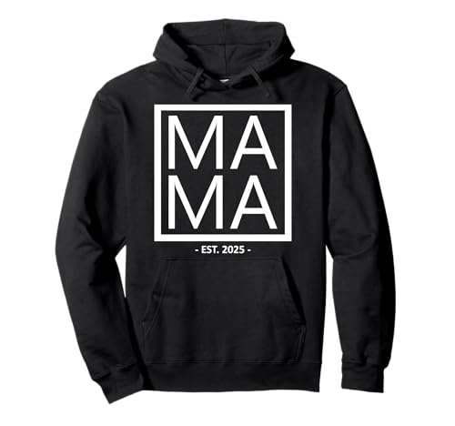Stolze Eltern Design Mama Est. 2025 werdende Mutter 2025 Pullover Hoodie von Mama 2025 werdende Mutter 2025 Geschenke Schwanger
