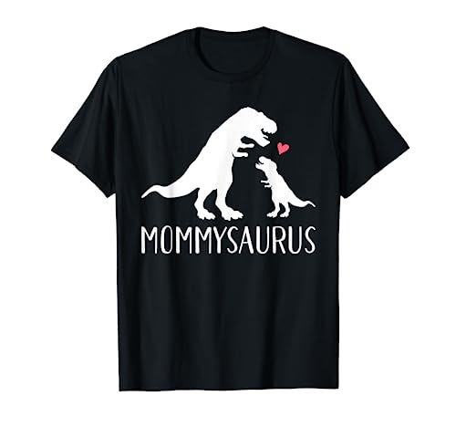 Mama Dinosaurier Rex Kind und Mutter T-Shirt von Mama Dinosaurier Geschenke