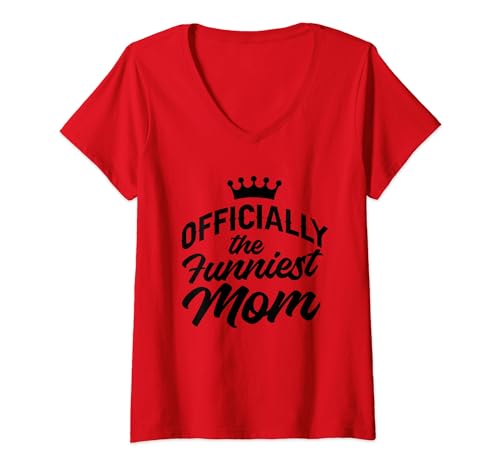 Damen Mama Mutti - Mami Muttertag Muttertagsgeschenk Mutter T-Shirt mit V-Ausschnitt von Mama Geschenke & Ideen