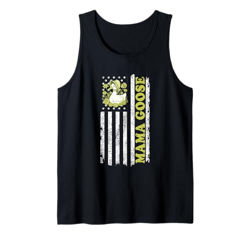 Mama Goose Goose Lover Lustiger Humor Mutterschaft Tank Top von Mama Goose Lover Funny Gag Humor