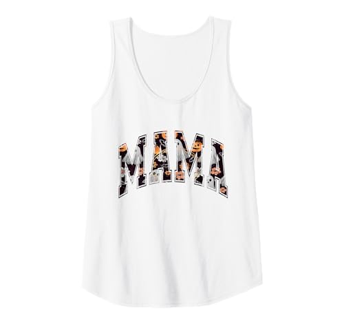 Damen Halloween Mama Nette Ghost Floral Mama Damen Tank Top Damen Halloween Mama Nette Ghost Floral Mama Damen Tank Top von Mama Halloween Cute Ghost Floral Tee